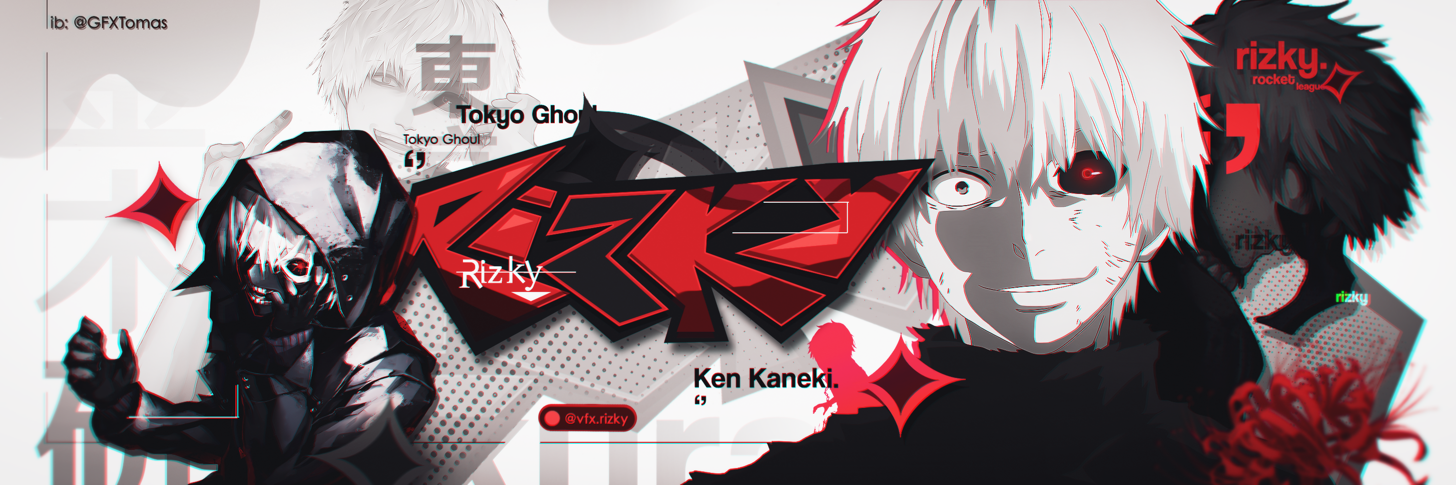 Ken Kaneki - Rizky Header